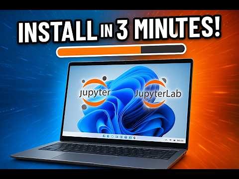 Install Jupyter Notebook & Lab on Windows 11 in 3 Minutes