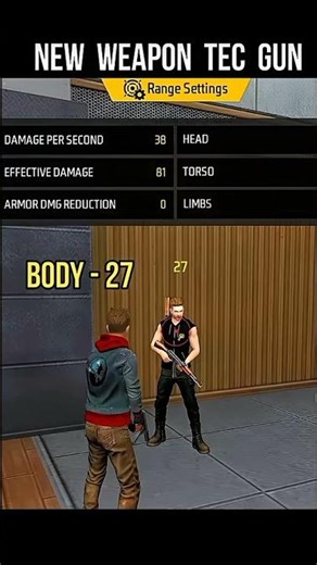 new weapon.#FreeFire tec gun 2. #GeniusBoy-1M