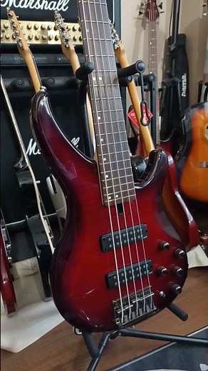 Yamaha TRBX 605 Dark Red Burst