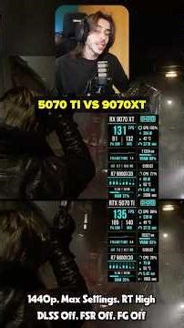 9070 XT vs 5070 Ti - Resident Evil 9 Ray Tracing Comparison