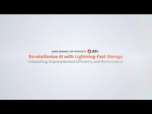 Revolutionize AI with Lightning Fast Storage