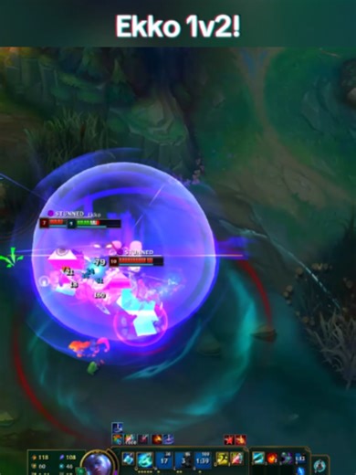 Ekko 1v2 Outplay Highlights — Jungle Carry Moment