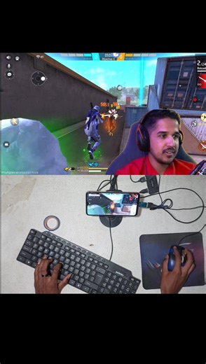 Free fire keyboard mouse gameplay | gaming shorts | #shorts