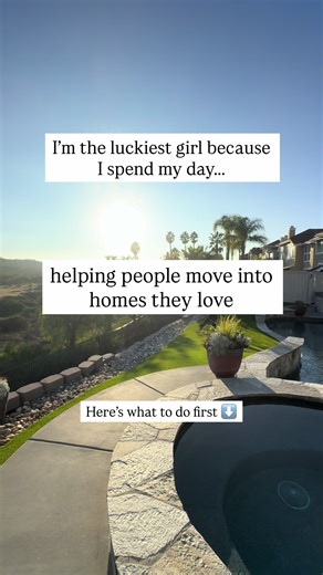 I really do feel so lucky that I get to spend my days helping people move into homes they love 🤍🏡 And if buying has been on your mind, here’s what I’d tell you to do first: 1️⃣ Know what feels comfortable for you! Before the Zillow deep dives and open house weekends, get a feel for what payment, down payment, and monthly number actually fits your life. 2️⃣ Have someone in your corner you trust! This part matters so much. You want guidance from someone who listens, keeps it honest, and helps ev