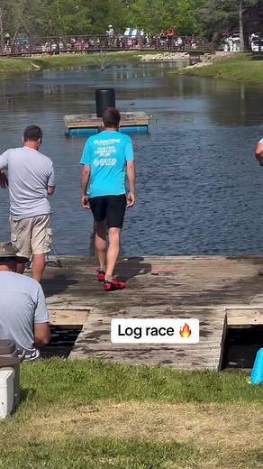 Harder than it looks 👏 #lograce #balancecontrol ##logrolling (horn_star7/IG)