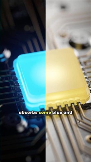 White LEDs Are Actually Blue... Here's Why 🔵💡