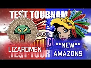LIVE Blood Bowl 11s - *NEW* Amazons vs Lizardmen (Bonehead Podcast)