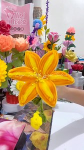 How to make Lily using Fuzzy Wire/Pipe Cleaner. #fyp #foryou #fypage #ribbon #ribbonflowers #fuzzywire #fuzzywireflowers #lily #lilytutorial #lilypipecleaner #tutorial #tutorials #diy #craft #crafts #crafter #pipecleanercrafts #fuzzywireflower #tutorialvideo #tutorial #fuzzywirebouquet #fuzzywire #fuzzywirerose #chenillestems #craftersgonnacraft #craftersofinstagram #craftersoffacebook | Wear Thaleia