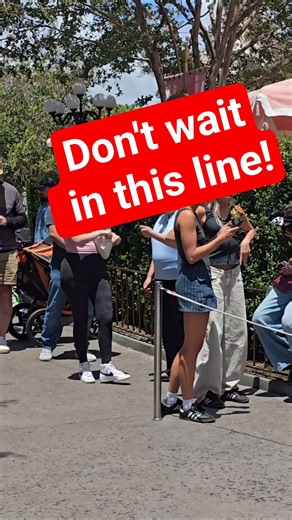 I Was SHOCKED When I Found Out What This Line Was For at Disneyland! 🛑🎡