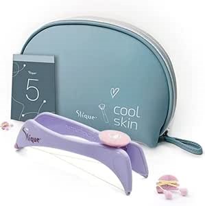 SLIQUE Facial Hair Removal For Women | Chin Hair Removal | Remove Upper Lip Hair | Women Spring Epilator Threading Facial Hair Remover | Hair Removal Kit For Women Spring | Threading Hair Removal Tool