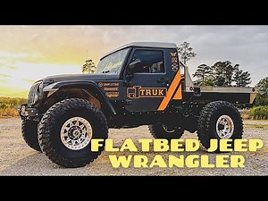 A Jeep Wrangler with a FLATBED!?