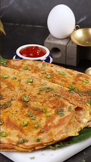 Crispy Masala Anda Paratha | Quick Egg Masala Paratha | खरपूस भाजलेला मसाला अंडा पराठा