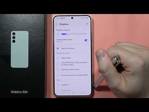 SAMSUNG Galaxy S24 / S24+: Set Up Custom Ringtone #howtodevices
