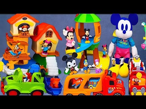 Satisfying Minnie Mouse Tree House Playset Unboxing ASMR | Disney Toy Review