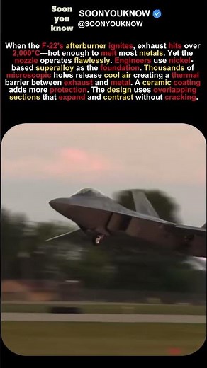 f22 nozzle genius explained #military #tech #shorts