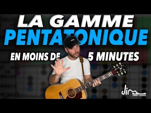 How to play the pentatonic scale | Guitar | Jimmy Lahaie