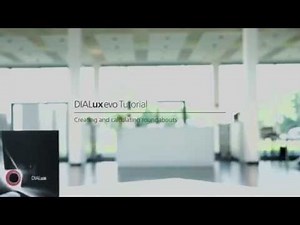 DIALux evo Tutorials for Beginners part 16 — Creating and calculating roundabouts