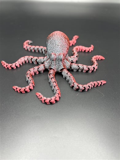 3D Printed Articulated Octopus, Realistic Octopus, Lifelike Collectible, Octopus Decor, Handmade Children's Toys, Octopus Gifts, Unique Gift - Etsy