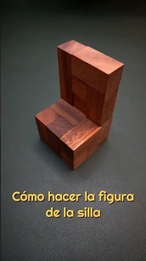How to make the CHAIR with the SOMA CUBE #shorts