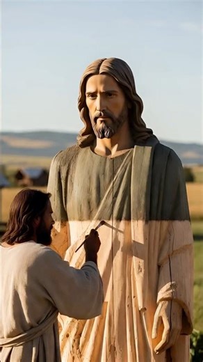 Amazing Wood Sculpture #jesus #WoodSculpture#woodart