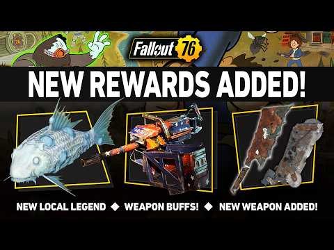 NEW Fallout 76 Rewards Added, Weapon Buffs Coming + PTS Testing!