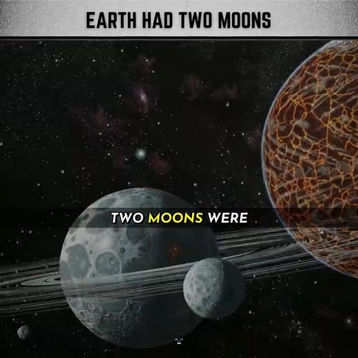 Earth Once Had Two Moons 🌙🌑
