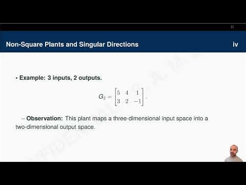 Introduction to Multivariable Control Systems/Design -- Lecture 09