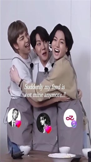 Someone: you disappearedMe: BTS took over my feed 😭💜🔥#BTS #OT7 #Bangtan #ARMY #BTSArmy #BTs