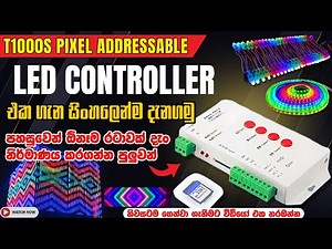 T1000S Pixel LED Controller Full Review & Setup | Best Budget LED Controller 2025 | LED Animations
