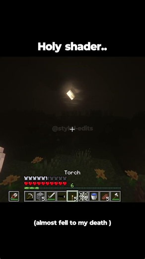 Insanity shader #minecraft #verity