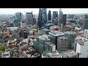 [4K] Aldgate Skyscrapers | London by Drone
