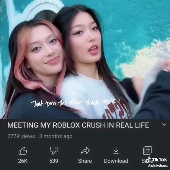 “you, you, you, yoonchae, you, you, you, roblox” #meichae #yoonchae #megan #fyp