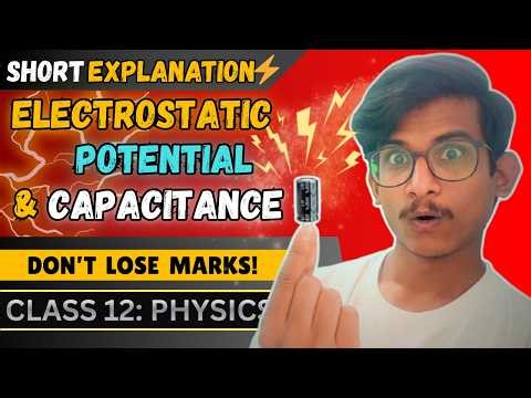 Electrostatic potential and Capacitors Made EASY || Class 12 MCQ Strategy