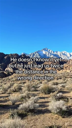 Hiking to the mobeus arch. Got distracted by views and the beautiful Mt. Whitney