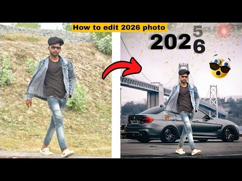 2026 New year वाली photo edit करना सीखो ll How to edit 2026 Photo #2026 #editing #picsart #tutorial