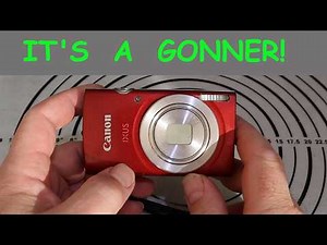 Canon Ixus failure diagnosis