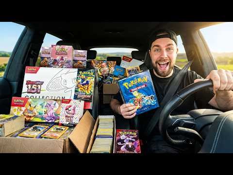 Je traverse la France pour mon plus gros rachat de Collection Pokémon (hallucinant !)