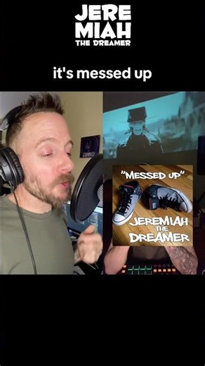 Messed Up verse 2 live rapping by Jeremiah the Dreamer underground hip hop.