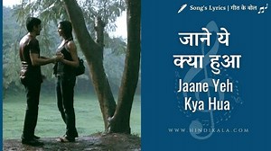 Jaane Yeh Kya Hua Lyrics in Hindi & English with Translation | K. K.