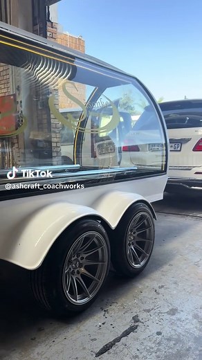 Dome Trailer Hearse by Ashcraft Coachworks