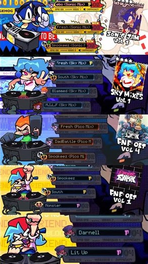 SONIC VS EVERYONE - Win Freeplay Animation | Sonic New Update 😭 [FNF]