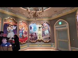 Inside Cinderella Castle: Cinderella’s Fairy Tale Hall Walkthrough (4K)