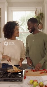 This is how I imagine a church-going couple's chat sounding like while whipping up dinner lol | Simon Rools