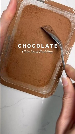 Chocolate Chia Protein Pudding (low carb)