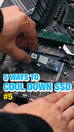 How to cool down your SSD👀? Here comes the fifth way! Go check for it!💪🏻 #episode3 #COOLDOWN #TEAMGROUP #SSD #FoolsDay | TEAMGROUP - Global