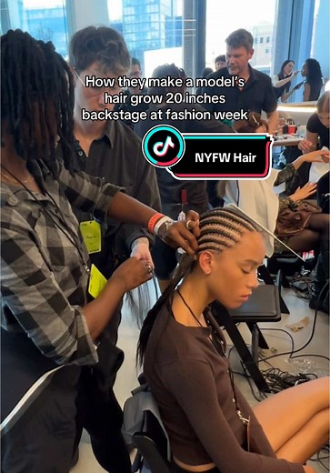 Behind the Scenes: Fashion Week Hair Extensions Revealed
