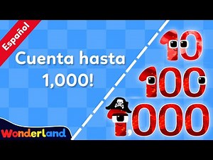 Wonderland: ¡Cuenta hasta 1,000! | ¡Aprende a contar!