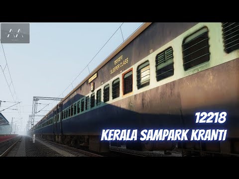 Finally reached Ernakulam (NOSTALGIA) | 12218 KERALA SAMPARK KRANTI | Railworks TS #indianrailways