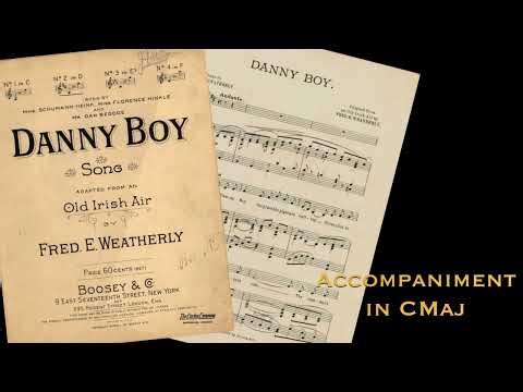 Danny Boy Accompaniment in C