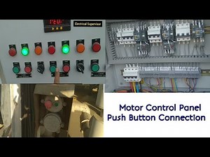 Motor Controller Panel Wiring Connection | Industrial Electrical Work